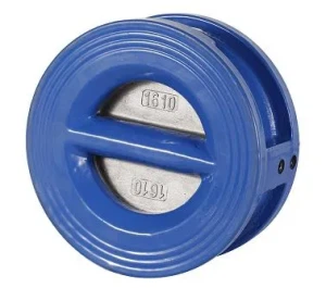 ANSI DIN Ductile Iron Stainless Steel Dual Plate Check Valve Wafer Type