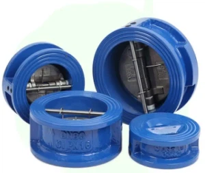 연성 주조 웨이퍼 체크 밸브