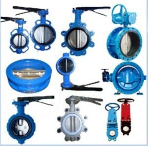 선박용 플랜지 버터 플라이 밸브